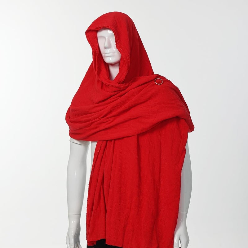 GRACEART Post Apocalyptic Shawl Scarf Shaman Cowl Medieval Costume Sash - Image 1